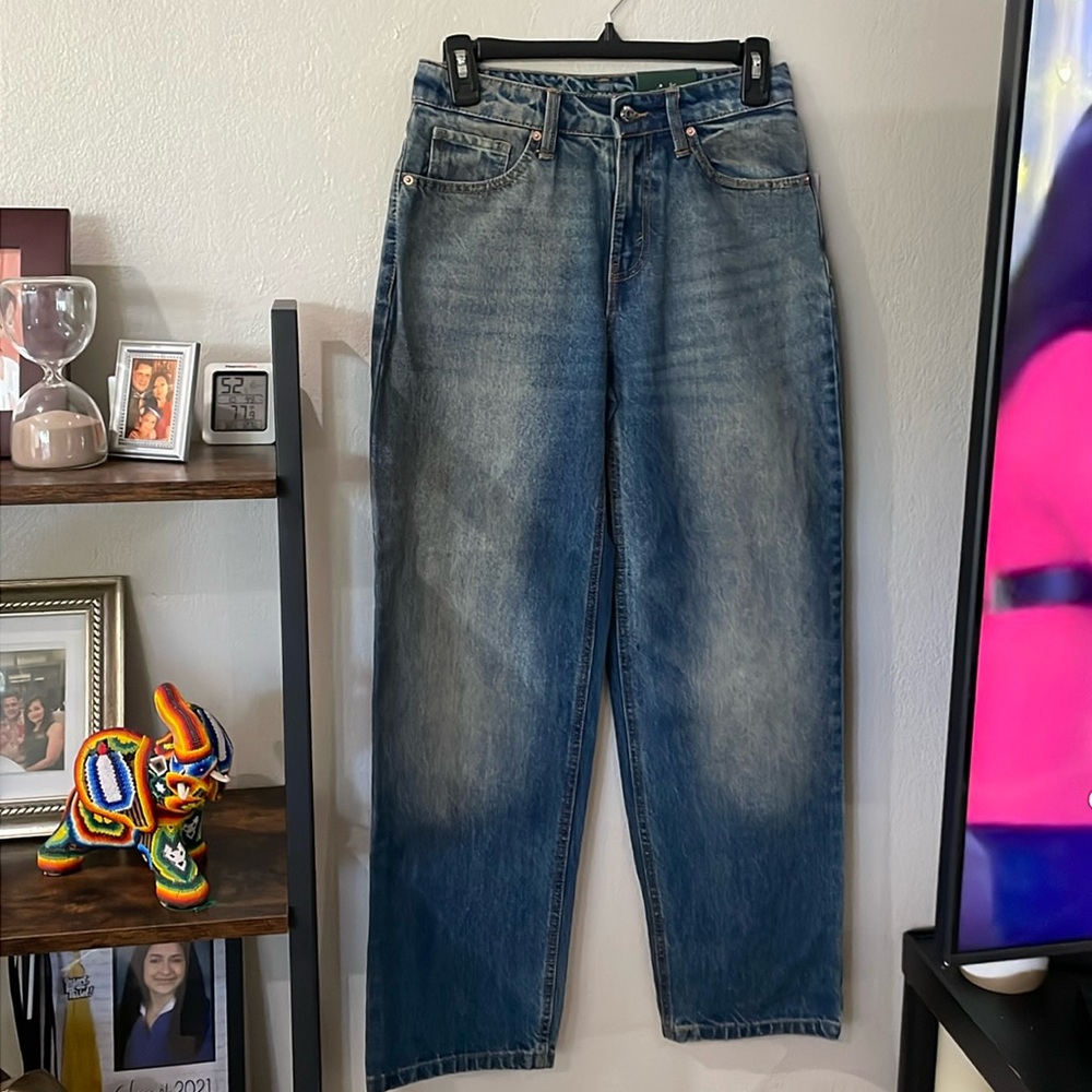 Dark wash high-rise Dab Jean - Picture 1 of 4